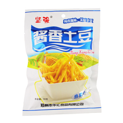 坚强酱香味土豆薯条薯片80 90后儿时经典怀旧休闲膨化食品小零食