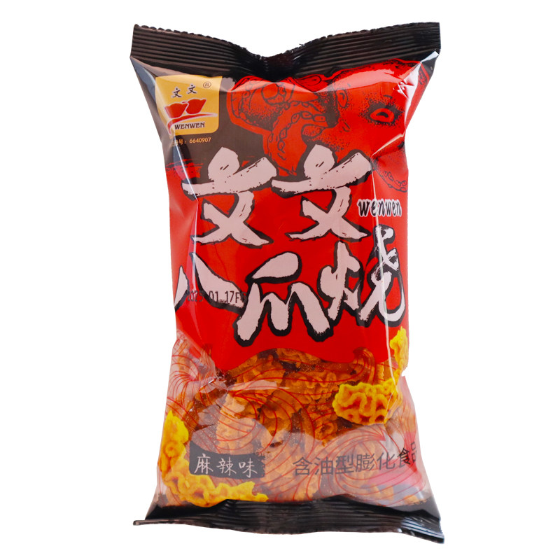文文八爪烧酥脆膨化食品