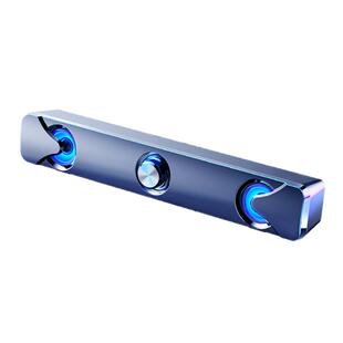 电脑音响台式usb接口自带声卡一线通桌面音箱带麦克风笔记本专用