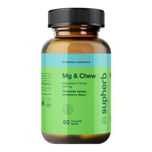 Supherb镁补充剂儿童ADHD抽动多动提升专注力青少年睡眠镁死海镁