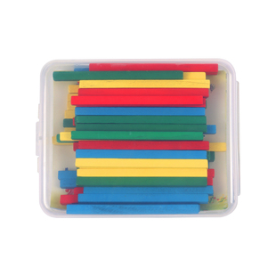 小学生计数棒一年级数学教具儿童木制方形盒装小棒加减法算数学具