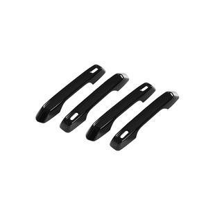 适用于极氪9X曜黑外观套件车门拉手黑化中网前脸饰条黑武士改装件