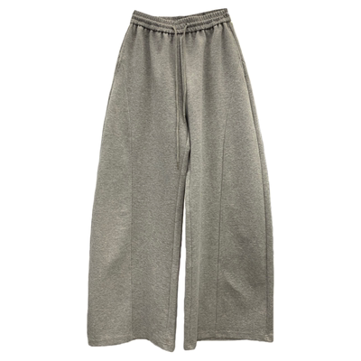 春上新阔腿裤卫裤牛仔夹克套装女