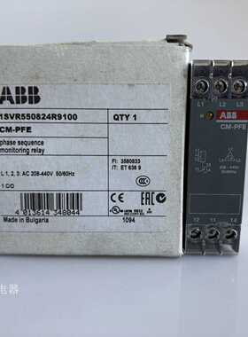 议价原装ABB相序监视器CM-PFE 订货号1SVR550824R9100