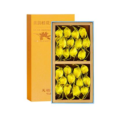 天福茗茶茶韵桂花乌龙茶花茶