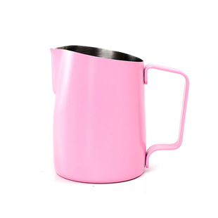 气流惠家WPM拉花缸杯450ML尖嘴大圆嘴奶缸拉花杯斜口打奶缸