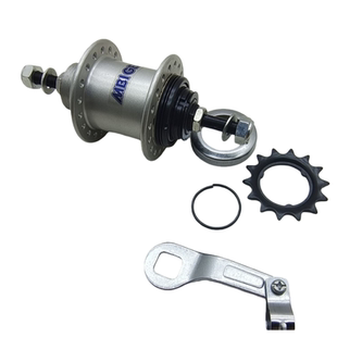 自行车36孔双向花鼓mbi 日本车休闲车自动变速14齿/抱闸V刹后花鼓