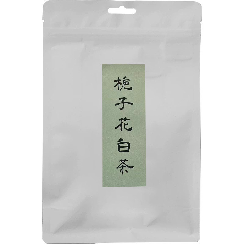 对白茶舍栀子花白茶100克福鼎白茶核心产区散茶寿眉栀子花香甜
