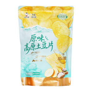 滇二娃高原土豆片原味超浓番茄味135g云南特产原切薯片农科院研发
