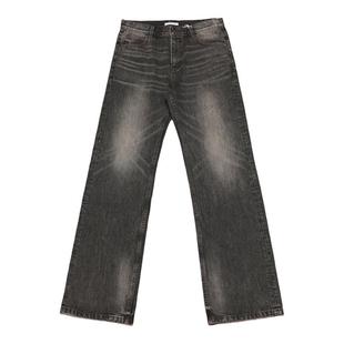 Selfness Kaihara Denim日产冈山面料复古水洗宽松微喇男款牛仔裤