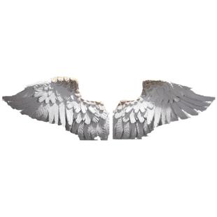 北欧翅膀客厅沙发电视背景墙面装饰挂件轻奢卧室床头3d立体挂饰