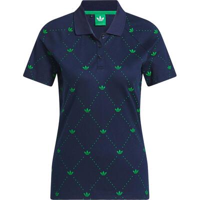 Adidas/阿迪达斯官方正品三叶草女士时尚高尔夫翻领POLO衫JM8266