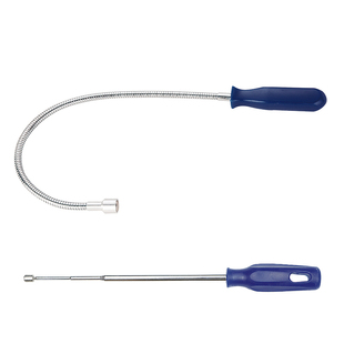 长城精工强力磁铁捡拾器吸棒可弯曲吸铁磁力棒螺丝打捞器汽修工具