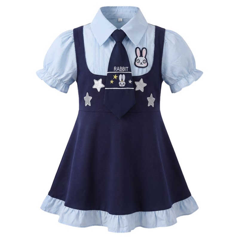 六一儿童学院风演出服男女童表演服装幼儿园连衣裙毕业照班服套装