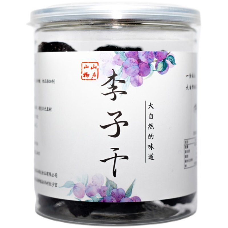 山居山物原味李子干蜜饯正宗农家特产芙蓉李酸甜饱满开胃孕妇罐装