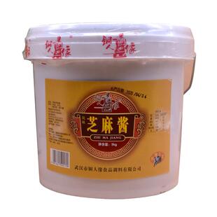 铜人像芝麻酱纯商用大桶火锅二八酱蘸料热干面芝麻花生酱凉面麻酱