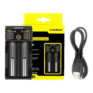 liitokala  lii-202 18650 26650 16340 14500 充电器 5V2A输入