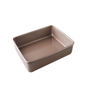 长方形不粘烤盘烤箱用雪花酥深古早蛋糕卷模具烘焙饼干牛轧糖重钢