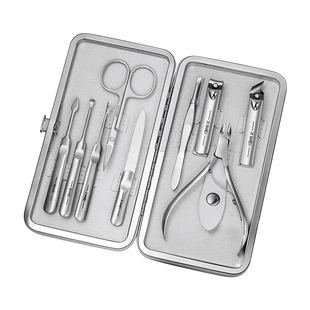 金达日美修剪指甲刀套装9件套家用修脚指甲钳男女美甲工具指甲剪