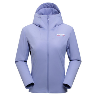 NORTHLAND诺诗兰棉服秋冬女士连帽P棉保暖户外防泼水徒步登山外套