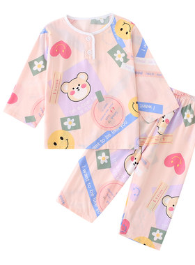 短袖短裤绵绸家居服薄款休闲夏季
