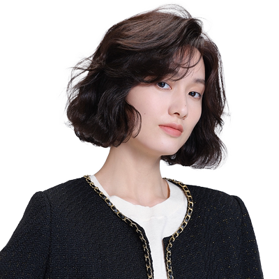 Rebeccayouth全人发偏分刘海头套
