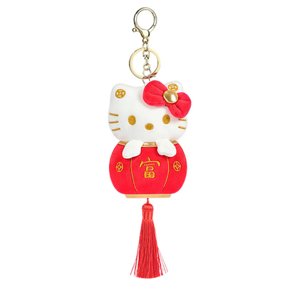 Hellokitty正版新年灯笼毛绒挂件