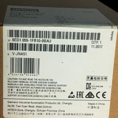 议价6ED1055-1FB10-0BA2西门子LOGO! DM16 230R模块6ED10551FB100