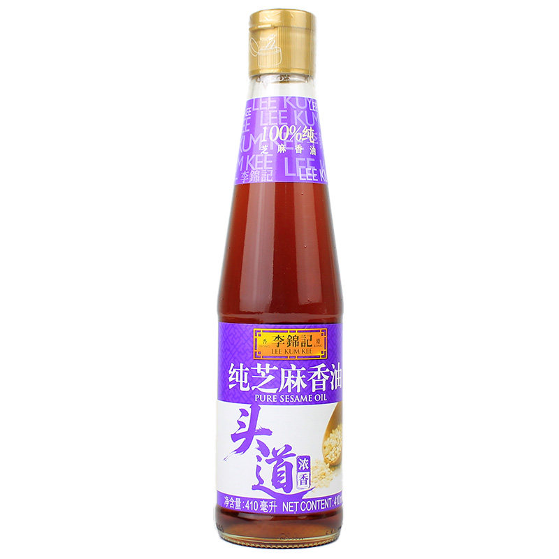 整箱12包邮李锦记纯香芝麻油