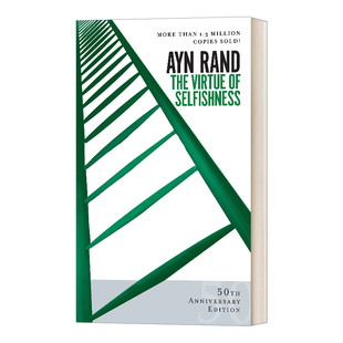 自私的德性 英文原版 The Virtue of Selfishness 安兰德伦理学经典 英文版 Ayn Rand 进口英语原版书籍