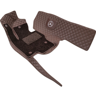 适用奔驰GLS脚垫450全包围24款汽车专用新款七座400专车改装 用品