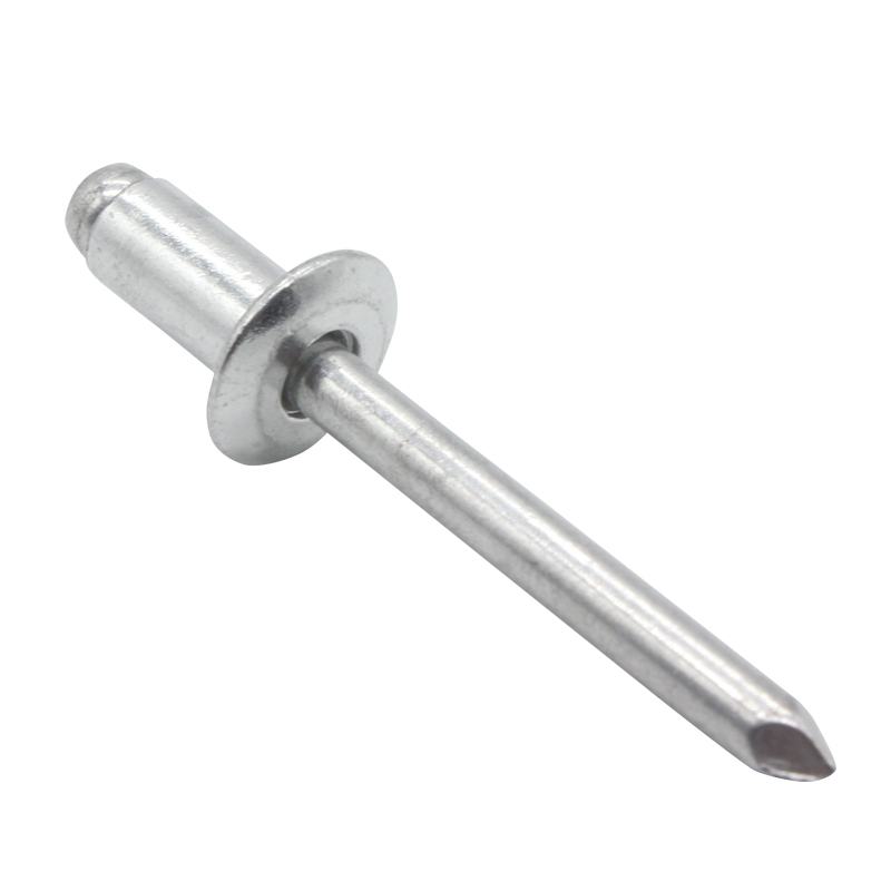全铝开口型平圆头抽芯铆钉m2.4m3m3.2m4m5m6m6.4 拉钉螺丝GB12618