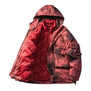 TIRED国潮户外90白鸭绒三合一羽绒服男女冬季保暖内胆加厚外套潮