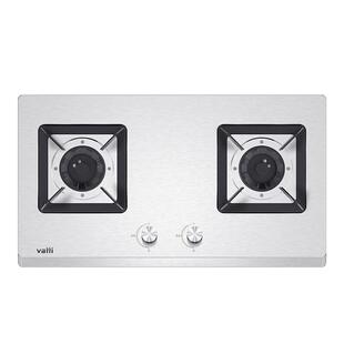 华帝5.2KW燃气灶i10065A不锈钢煤气灶双灶家用厨房天然气液化气灶