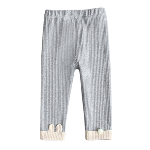 【新品】女宝宝打底裤春秋1-2一3岁女童纯棉百搭长裤婴儿洋气裤子