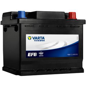 瓦尔塔汽车电瓶蓄电池EFB60ah启停电瓶XRV思域雅阁哈弗汽车电池