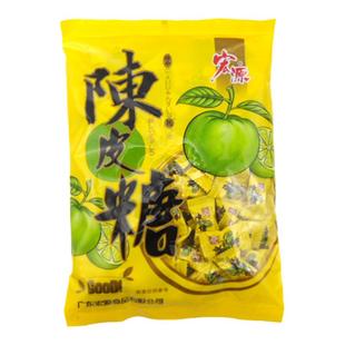 宏源陈皮糖话梅糖番石榴糖糖果喜糖水果糖硬招待休闲办公零食小吃