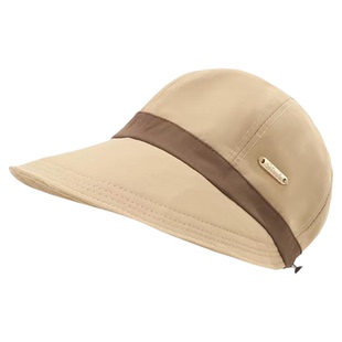 升级版可挂口罩渔夫帽子女2025新款遮阳防晒帽户外防紫外线鸭舌帽