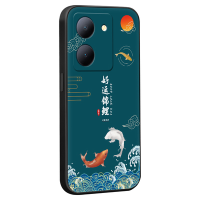 皑晨适用于vivoy78手机壳V2278A好寓意vivioY78老人用voy78复古y78m女v2278a彩绘vlvoY78中国风voviy78高级感