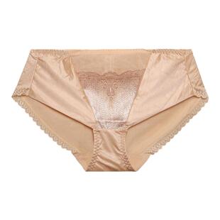 夏娃之秀内裤女性感中腰提臀裤收腹透气舒适女士三角裤K5048