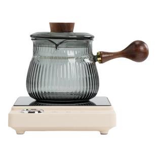 南山先生 纳福玻璃侧把壶办公室煮茶壶电陶炉烧水壶养生煮茶套装