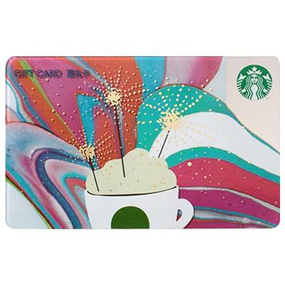 【聚划算】Starbucks星巴克生日系列星礼卡实体储值卡生日礼品卡