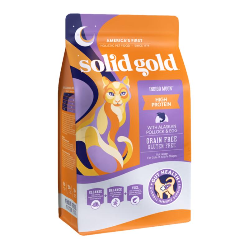 【自营】Solid Gold/素力高幼猫成猫美毛鸡增肥进口发腮猫粮3磅