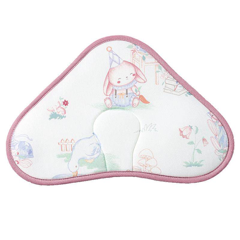 贝肽斯云片枕婴儿枕头新生儿0到6个月夏季透气吸汗冰丝宝宝凉枕巾