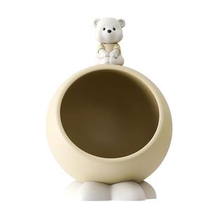 入户玄关钥匙收纳摆件桌面可爱置物架高档客厅装饰品乔迁新居礼物