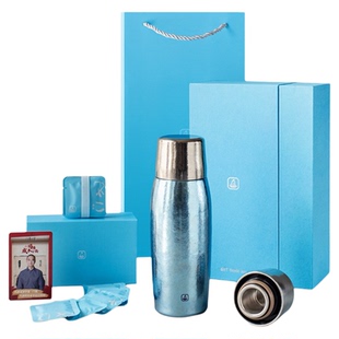 冯唐出品成事好物应无所住99.9%纯钛闷泡保心杯多功能保温杯便携