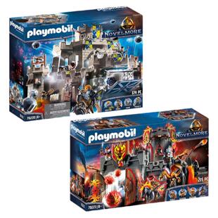 摩比世界playmobil城堡玩具骑士狮鹰战争送男儿童生日礼物圣诞节