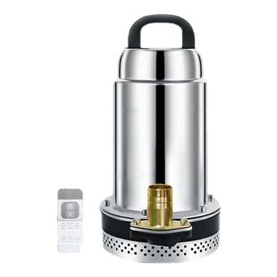 渠牛无线遥控充电式直流潜水泵小型农用家用浇菜灌溉抽水泵锂电池