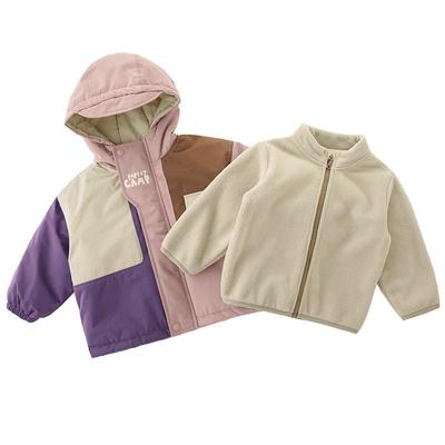 巴厘小猪宝宝秋冬三合一棉服外套
