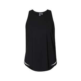 SweatyBetty Zero Gravity混纺圆领宽松反光条跑步背心女SB9316